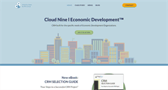 Desktop Screenshot of economicdevelopmentcrm.com